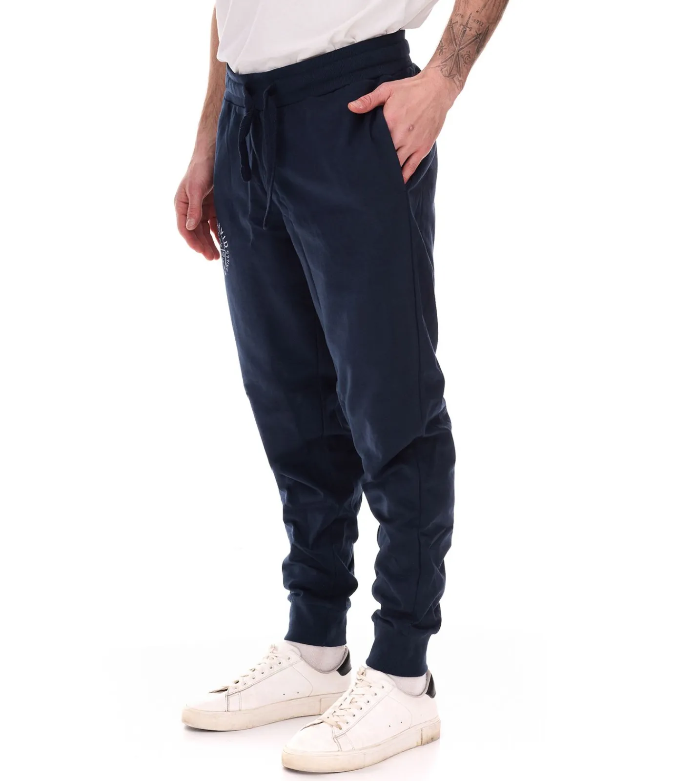 Große Größen|Jogginghosen & Fitnessmode*CAMP DAVID Herren Jogging-Hose mit Baumwollanteil Sweat-Hose Trainings-Hose 428251 2301 Dunkelblau