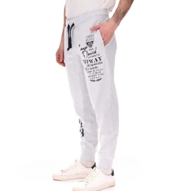 Jogginghosen & Fitnessmode*CAMP DAVID Herren Jogging-Hose mit Baumwollanteil Sweat-Hose Trainings-Hose 428251 2301 Grau