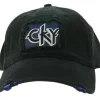 Caps & Mützen*BioworldMerch CAMP KILL YOURSELF Unisex Cap Baumwoll-Cap im starken Used Look Kopfbedeckung TC101767CKY Schwarz