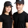 Caps & Mützen*BioworldMerch Camp Kill Yourself Unisex Baumwoll-Cap im millitärischen Schnitt mit leicht gebogenen Schnitt FC101711CKY Schwarz