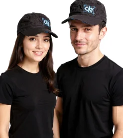 Caps & Mützen*BioworldMerch Camp Kill Yourself Unisex Baumwoll-Cap im millitärischen Schnitt mit leicht gebogenen Schnitt FC101711CKY Schwarz