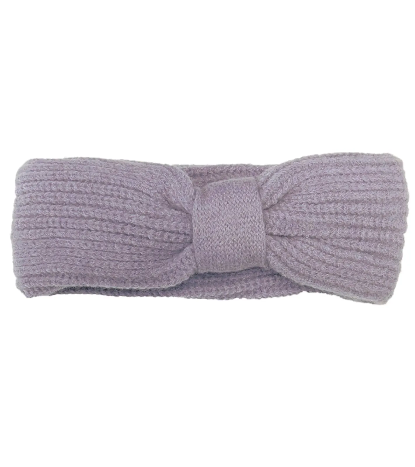 Caps & Mützen*CAPELLI NEW YORK Strick-Stirnband mit Knoten Winter-Stirnband Kopfbedeckung 4557 8343 Lila