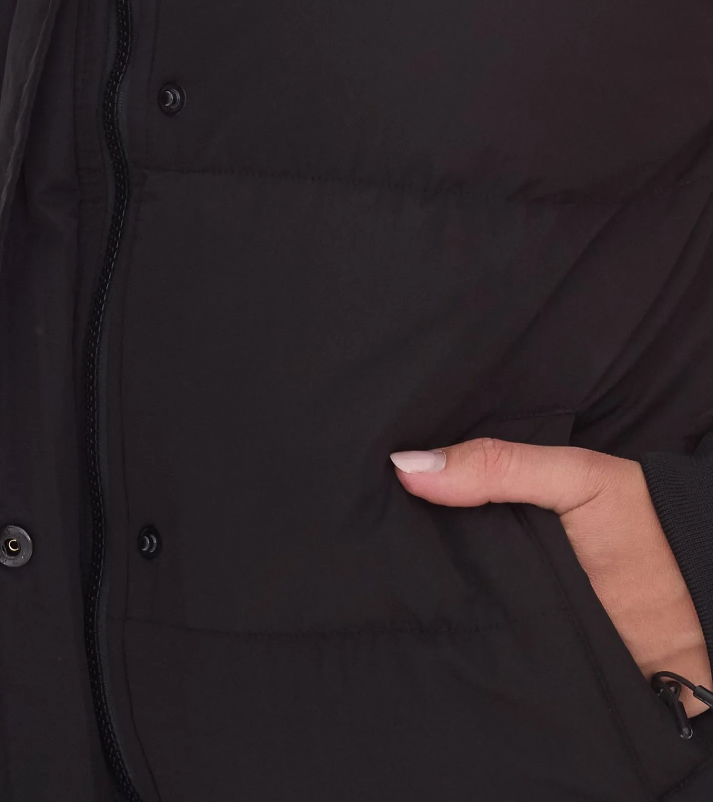 Mäntel & Jacken*CARS JEANS Caley nachhaltige Damen gesteppte Alltags-Jacke mit Stehkragen Puffer-Jacke Herbst-Jacke Stepp-Jacke 6407601 Schwarz