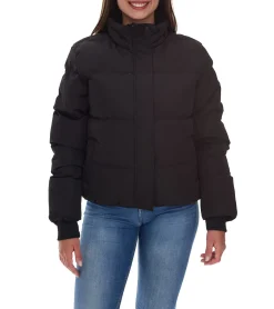 Mäntel & Jacken|Jacken & Mäntel*CARS JEANS Soymas Herren oder Caley Damen gesteppte Alltags-Jacke Puffer-Jacke mit abnehmbarer Kapuze oder Stehkragen Herbst-Jacke Stepp-Jacke Schwarz