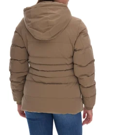 Mäntel & Jacken*CARS JEANS Thary nachhaltige Damen gesteppte Alltags-Jacke mit Stehkragen Puffer-Jacke mit abnehmbarer Kapuze gefütterte Herbst-Jacke Stepp-Jacke 6447683 Braun