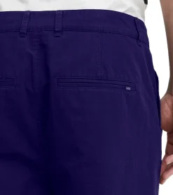 Shorts & Bermudas*CASUAL FRIDAY Peterson Herren Freizeit-Bermuda Chino-Hose mit Leinen Baumwoll-Shorts kurze Hose 20504682 in Dunkelblau oder Hellblau