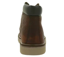 Stiefel & Boots*CATERPILLAR Byron Herren Stiefel aus Vollnarbenleder Winter-Boots mit Knöchelpolster P723602 Braun