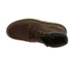 Stiefel & Boots*CATERPILLAR Byron Herren Stiefel aus Vollnarbenleder Winter-Boots mit Knöchelpolster P723602 Braun
