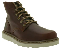 Stiefel & Boots*CATERPILLAR Chronicle Herren Echtleder-Schuhe Winter-Schuhe Schnür-Schuhe Herbst-Boots  P724972 Braun