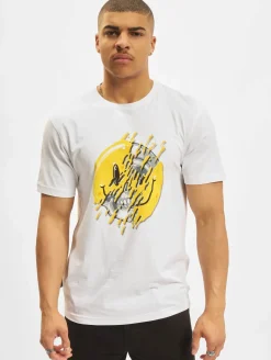 T-Shirts & Tank Tops*CAYLER & SONS  ACID SMILE Tee weiß/mc