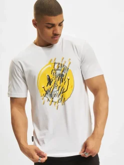T-Shirts & Tank Tops*CAYLER & SONS  ACID SMILE Tee weiß/mc