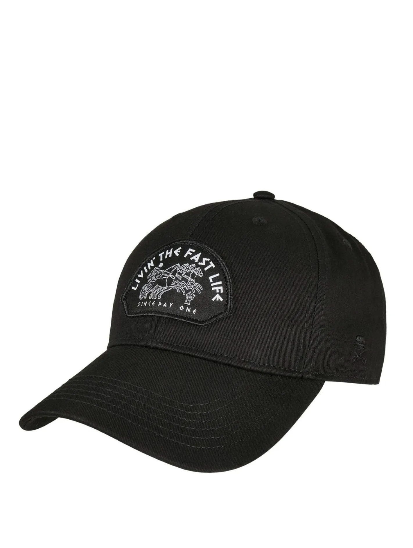 Caps & Mützen*CAYLER & SONS Antique Life Curved Cap schwarz/weiß