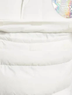 Jacken & Mäntel*CAYLER & SONS BL Mission Control Half Zip Pufferjacke weiß/orange