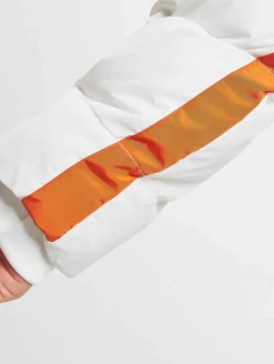 Jacken & Mäntel*CAYLER & SONS BL Mission Control Half Zip Pufferjacke weiß/orange