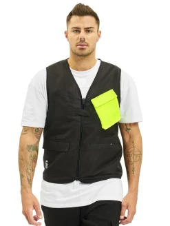 Jacken & Mäntel*CAYLER & SONS  BL Storage Tac Weste schwarz/volt