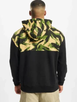 Pullover & Sweater*CAYLER & SONS Can´t Stop Box Hoody schwarz/woodland