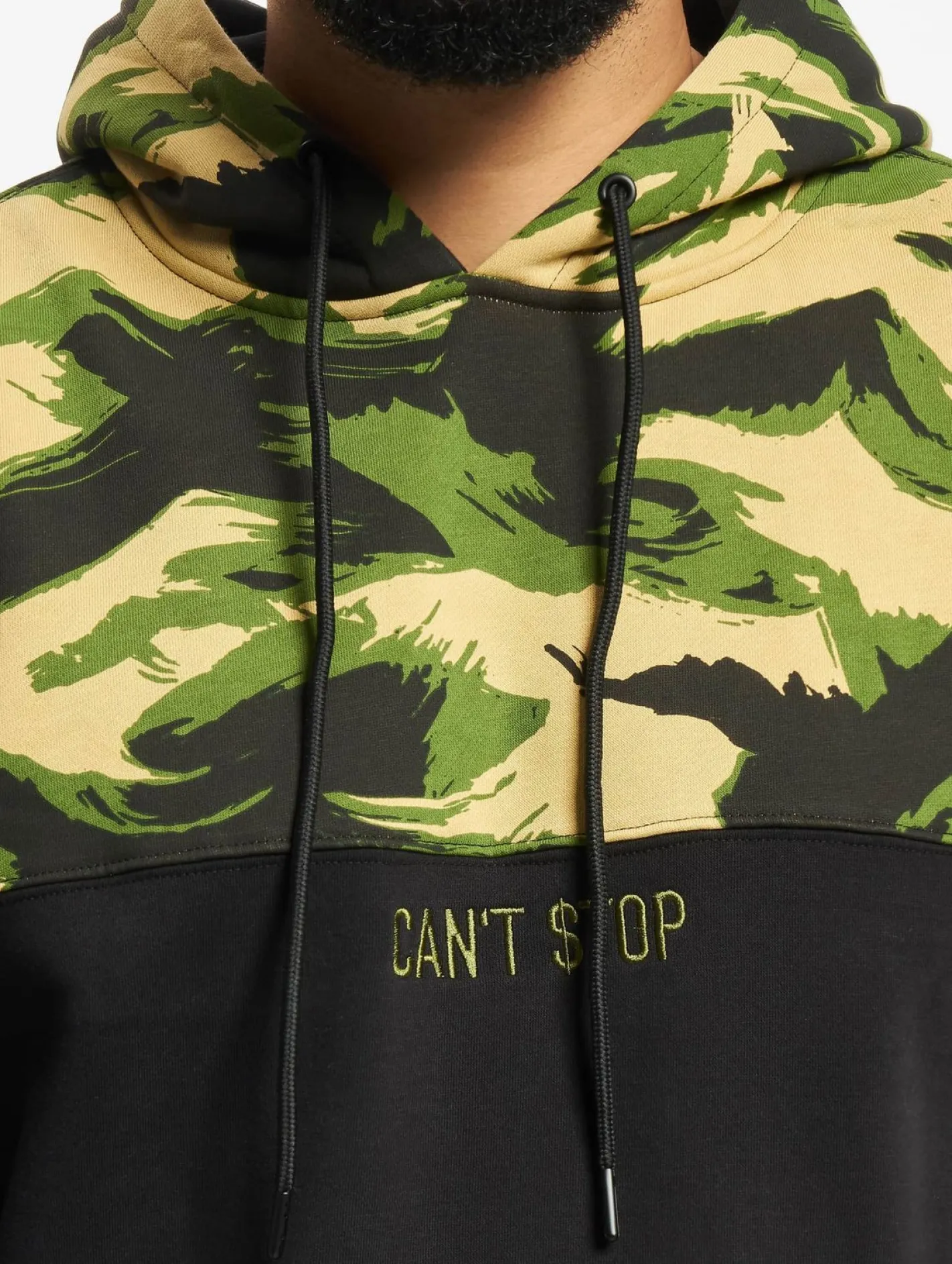 Pullover & Sweater*CAYLER & SONS Can´t Stop Box Hoody schwarz/woodland