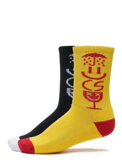 Strümpfe & Socken|Unterwäsche & Socken*CAYLER & SONS  Iconic Icons Socken 2er-Pack schwarz/gelb