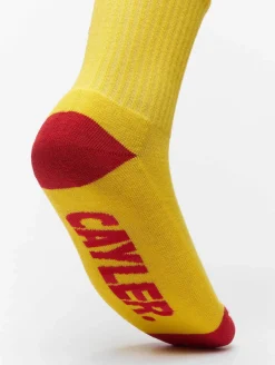 Strümpfe & Socken|Unterwäsche & Socken*CAYLER & SONS  Iconic Icons Socken 2er-Pack schwarz/gelb