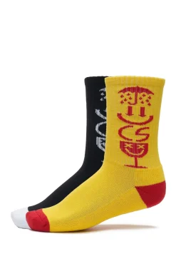 Strümpfe & Socken|Unterwäsche & Socken*CAYLER & SONS  Iconic Icons Socken 2er-Pack schwarz/gelb