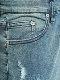 Jeans & Hosen*CAYLER & SONS Panel-Jeanshose in Distressed-Mid-Blue