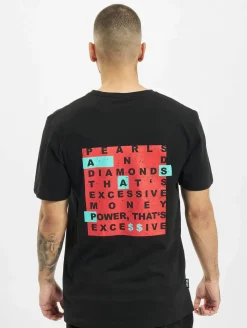 T-Shirts & Tank Tops*CAYLER & SONS WL Excessive Life Tee schwarz/mc