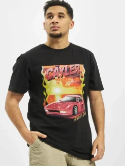 T-Shirts & Tank Tops*CAYLER & SONS  WL Roise Or Fly Tee schwarz/mc