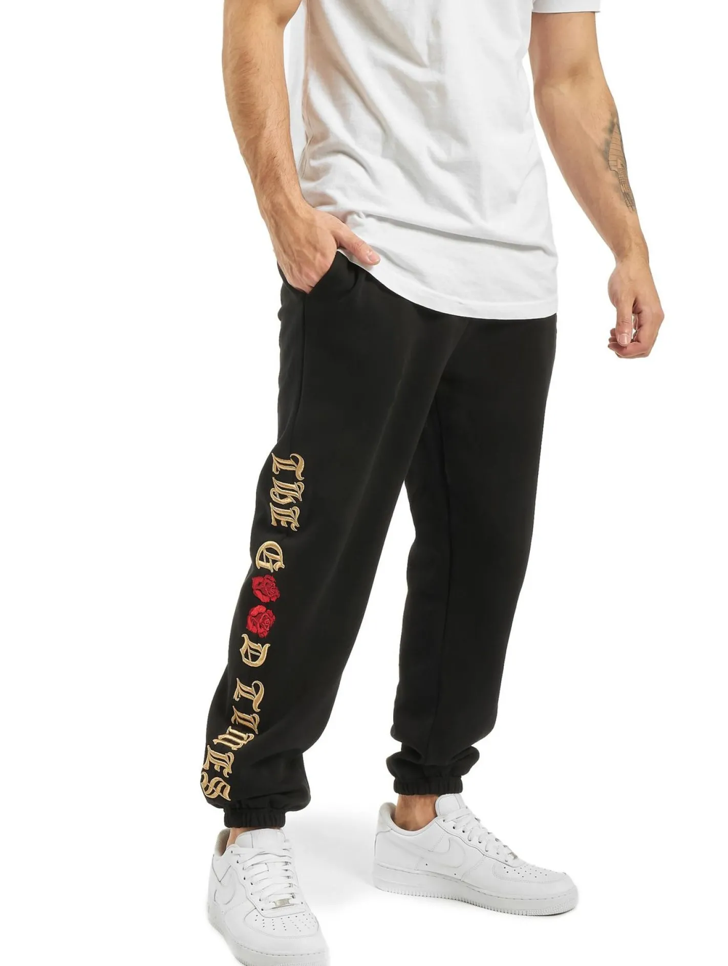 Jogginghosen & Fitnessmode|Jeans & Hosen*CAYLER & SONS WL Royal Times Jogginghose schwarz/mc