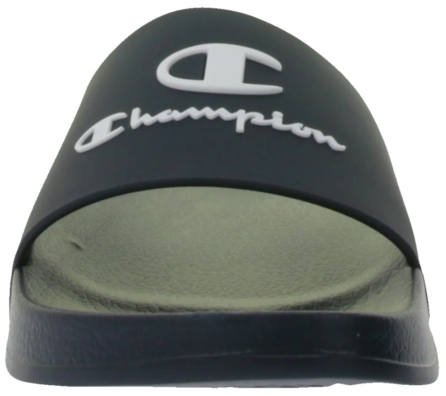 Zehentrenner & Sandalen|Pantoffeln & Hausschuhe*Champion Kos Damen und Herren Bade-Schuhe Badelatschen Sommer-Schuhe Schlupf-Schuhe S22175 KK001 Schwarz