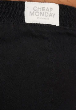 Hosen & Jeans*CHEAP MONDAY High Spray Fail Schwarzer Schlauch Schwarz