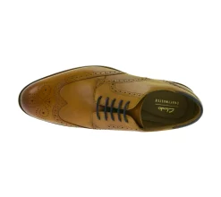 Schnürschuhe & Halbschuhe*Clarks Arlo Limit Brogue Herren Echtleder-Schuhe Budapester Business-Schuhe Anzug-Schuhe Schnür-Schuhe 26171453 Braun