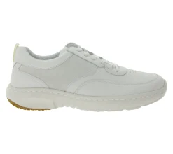 Schnürschuhe & Halbschuhe*Clarks Pro Lace Herren Echtleder-Schuhe Freizeit-Schuhe Schnür-Schuhe Sneaker 26176862 7 Creme-Weiß