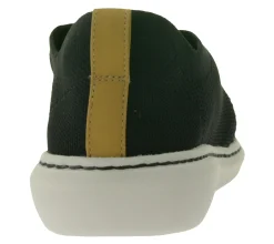 Schnürschuhe & Halbschuhe*Clarks Step Urban Mix Herren Schnür-Schuhe Mesh Sneaker mit Cushion Soft Sohle 26138178 Schwarz