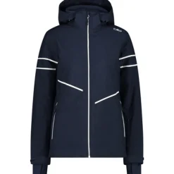 Wintersport|Mäntel & Jacken*Campagnolo CMP Damen Isolationsjacken Zip Hoodie Jacke Blau