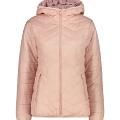 Wintersport|Mäntel & Jacken*Campagnolo CMP Damen Isolationsjacken Hoodie Jacke Rosa