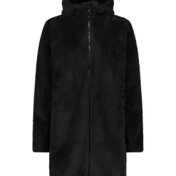 Mäntel & Jacken*Campagnolo CMP Damen Parkas Mäntel Hoodie Parka Schwarz