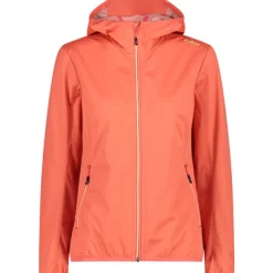 Wintersport|Mäntel & Jacken*Campagnolo CMP Damen Softshelljacken Softshell Hoodie Jacke Rot