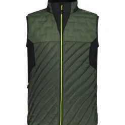 Jacken & Mäntel*Campagnolo CMP Herren Kunstfaserwesten Hybrid Weste Grün