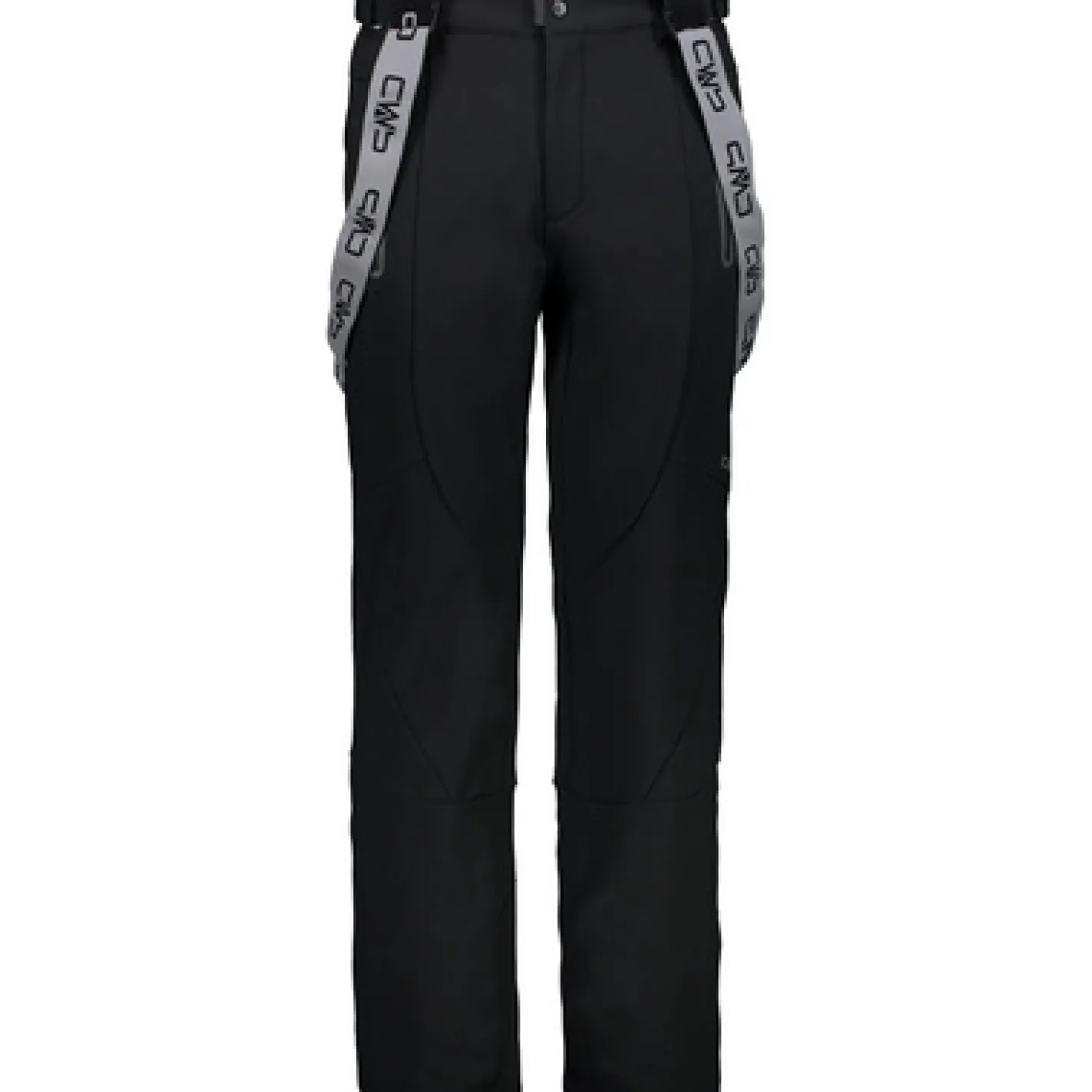 Wintersport|Jeans & Hosen*Campagnolo CMP Herren Skihosen Softshell Hose Short Schwarz