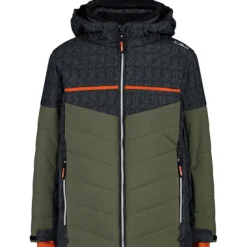 Wintersport|Jacken & Mäntel*Campagnolo CMP Kinder Isolationsjacken Snaps Hoodie Jacke Mehrfarbig