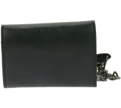 Portemonnaies & Geldbörsen*BioworldMerch COHEED AND CAMBRIA Leder-Geldbörse mit Logo-Motiv Metalldruckknöpfen und Kette Rockiger Gothic-Style LW105544COH0 Schwarz/Gold