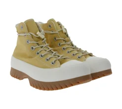 Sneaker & Turnschuhe*Converse Chuck Taylor All Star Lugged 2.0 Utility Damen High-Top-Sneaker-Stiefel mit Ortholite-Dämpfung Outdoor-Schuhe A03500C Bernstein-Gelb