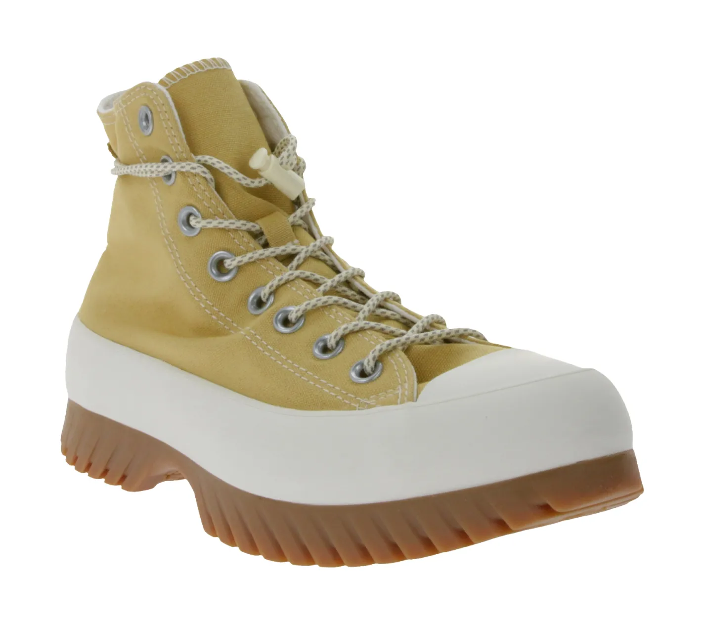 Sneaker & Turnschuhe*Converse Chuck Taylor All Star Lugged 2.0 Utility Damen High-Top-Sneaker-Stiefel mit Ortholite-Dämpfung Outdoor-Schuhe A03500C Bernstein-Gelb