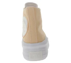 Sneaker & Turnschuhe*Converse Chuck Taylor All Star Move Damen High Top Sneaker aus Canvas in oder Rosa Apricot
