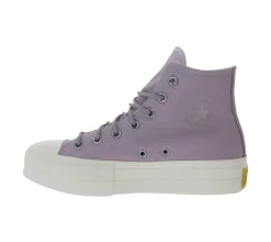 Sneaker & Turnschuhe*Converse Chuck Taylor All Star Lift Damen High Top Sneaker mit gesticktem Logo A05014C Violett