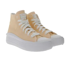 Sneaker & Turnschuhe*Converse Chuck Taylor All Star Move Damen High Top Sneaker mit gesticktem Logo-Patch A06103C Apricot