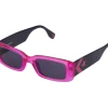 Sonnenbrillen*Converse Damen & Herren Sonnenbrille mit UV400-Schutz mit Lichtdurchlässigkeit S2 Urlaubs-Brille SCO228 0ATE Schwarz/Pink