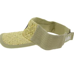 Caps & Mützen*BioworldMerch Corona Extra Unisex Visor-Cap stylische Sommer-Cap Sonnen-Blende mit Stroh 5369COR Beige
