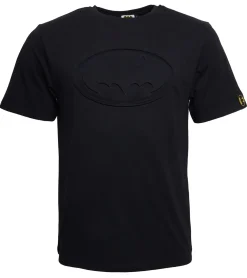 T-Shirts & Tank Tops*COURSE BATMAN Herren T-Shirt mit plastischem Print Baumwoll-Shirt Rundhals-Shirt 900119 Schwarz