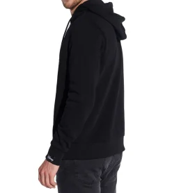 Pullover & Sweater*COURSE Mickey Mouse Herren Hoodie mit Mickey-Hand-Print und Patch Kapuzen-Pullover Baumwoll-Sweater 484 in Weiß oder Schwarz